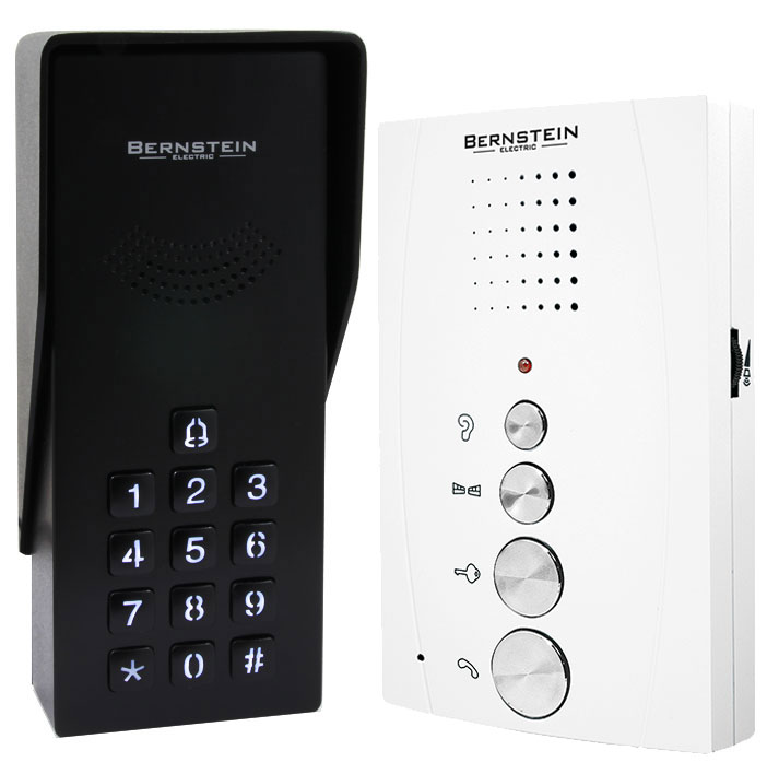 BLACK 1-rodinný handsfree interkom, kódy a kombinácie